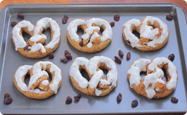 Glazin Raisin Pretzels