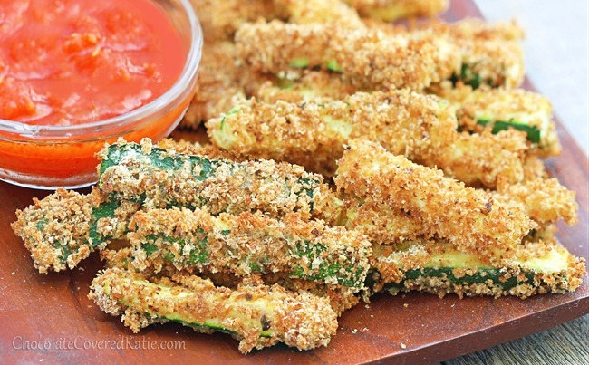 Baked Zucchini Fries - Crispy, Healthy, and Crazy Addictive!