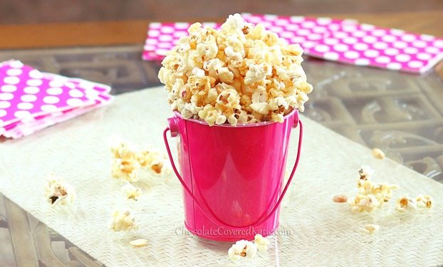 healthy caramel corn