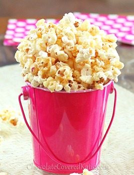 healthy caramel corn