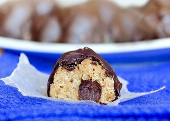 Healthy Cookie Dough Truffles