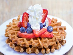 healthy waffles recipe