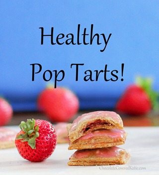 Healthy Pop Tarts- with lots of different flavor ideas!