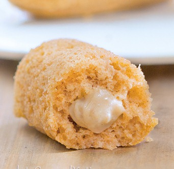 Healthy Twinkies with healthy cream filling