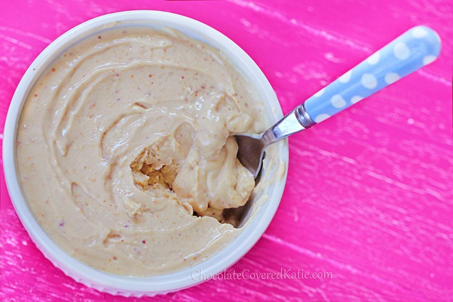 Homemade Peanut Butter Frozen Yogurt