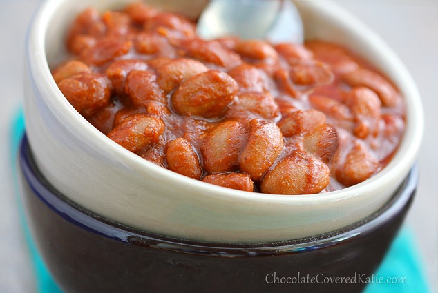 baked beans slow cooker canned beans