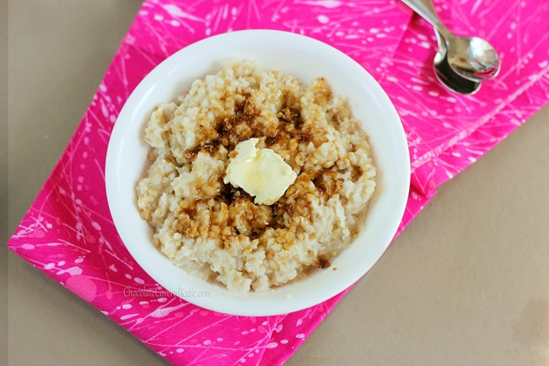 How to make oatmeal in the crock pot- the easy way.