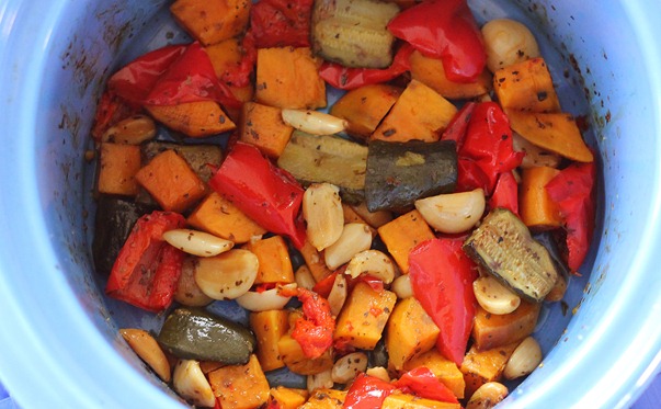 Crock Pot Vegetables in Slow Cooker - {Easy recipe}