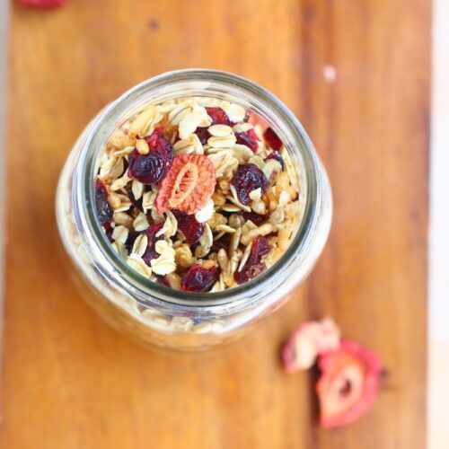 Low Fat Granola - No Oil Required!