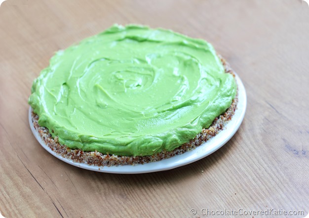 raw key lime pie