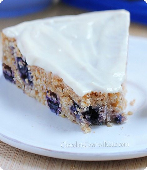 Lemon Blueberry Yogurt Cake