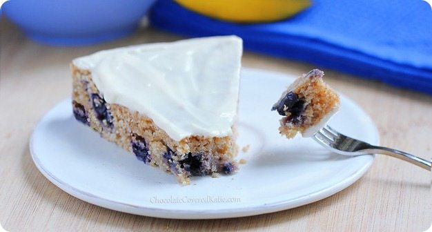 Lemon Blueberry Yogurt Cake