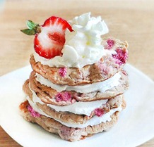 strawberry shortcake pancakes