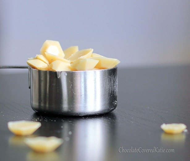 How to make your own white chocolate.