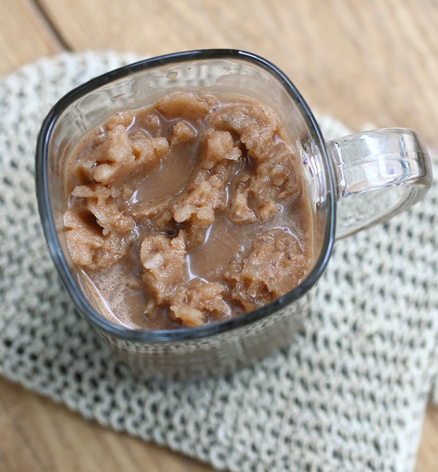 homemade mocha frappuccino