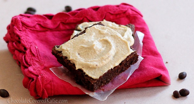Mocha Frosted Brownies