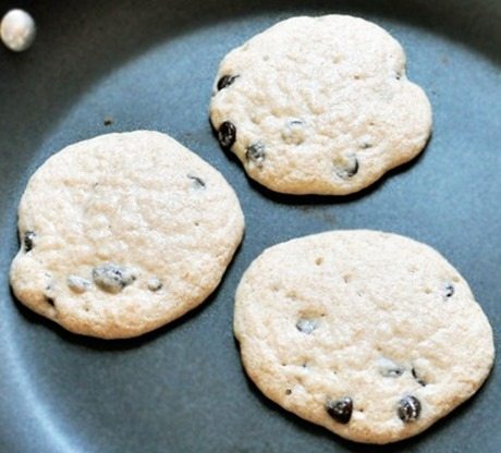 cookie dough pancakes