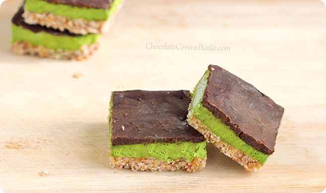 Mint Chocolate Chip Nanaimo Bars