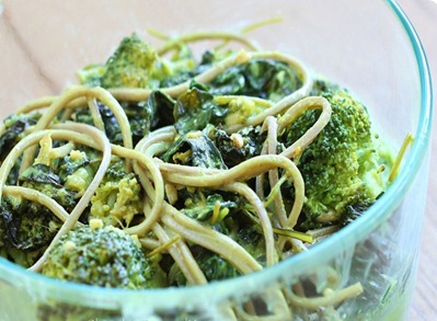 green noodles