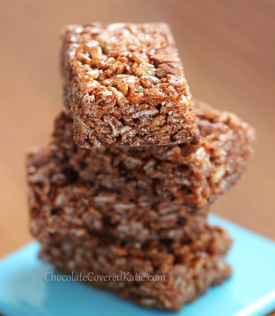 chocolate rice crispy treats