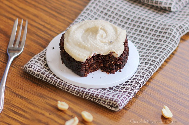 Peanut Butter Cake in a Mug