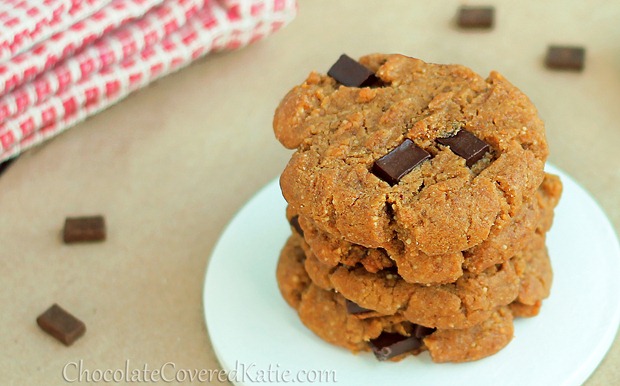 peanut butter gingerbread cookies