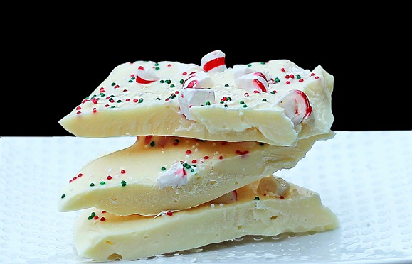 vegan peppermint bark