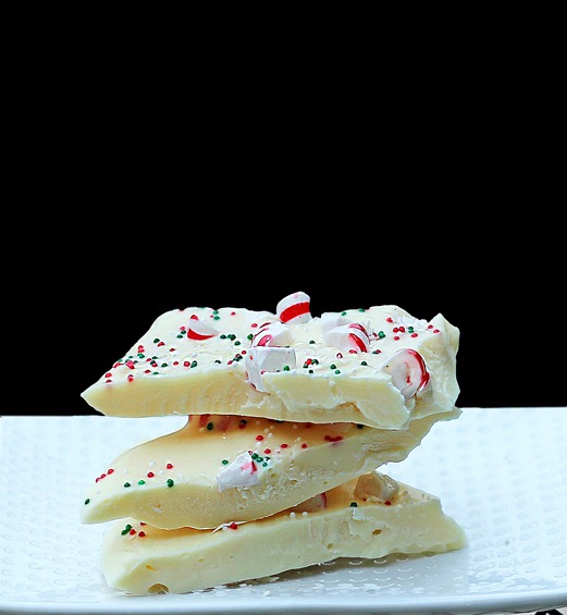 coconut peppermint bark