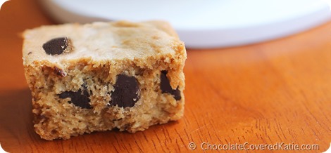 Pumpkin Chocolate Chip Cookie Bars