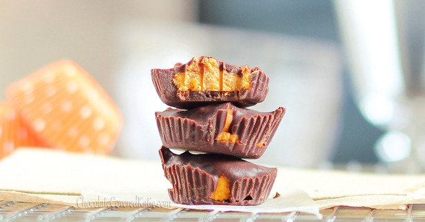 Copycat Reeses Pumpkin Pie Peanut Butter Cups!