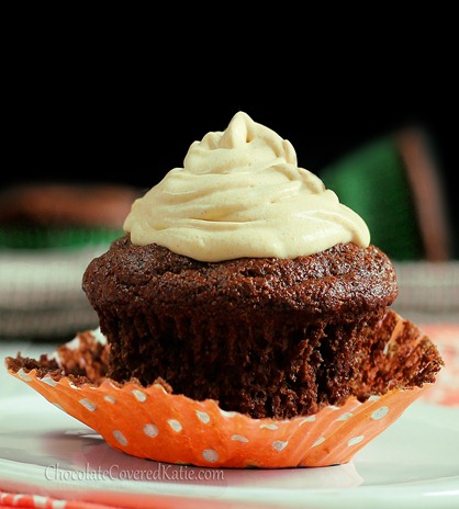pumpkin "whipped cream" frosting.