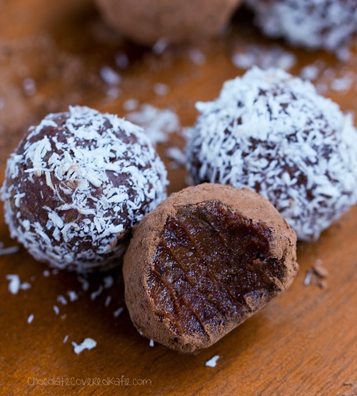 nut free chocolate truffles