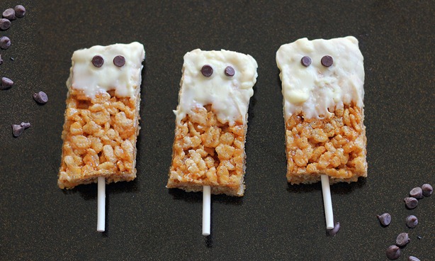 halloween rice crispy treats