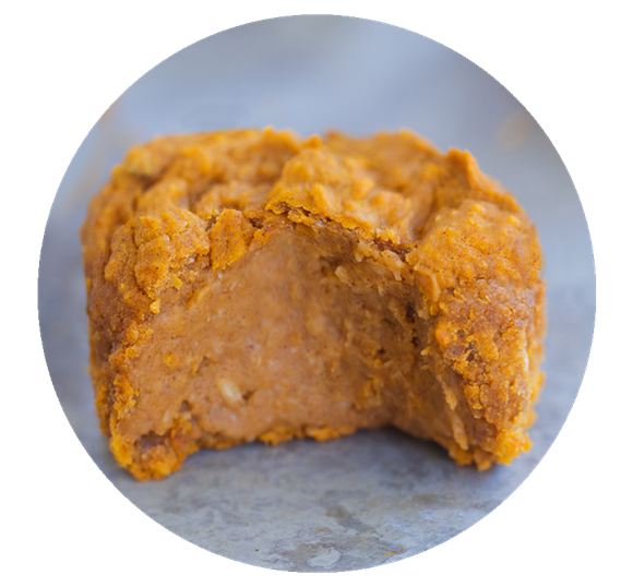 vegan pumpkin muffin