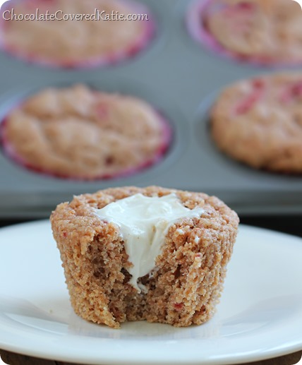 Strawberry Cheesecake Muffins