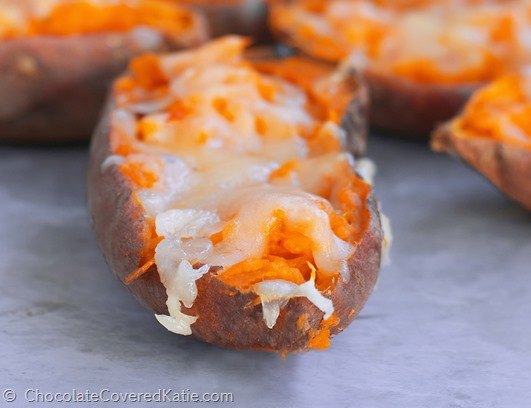 sweet potato skins