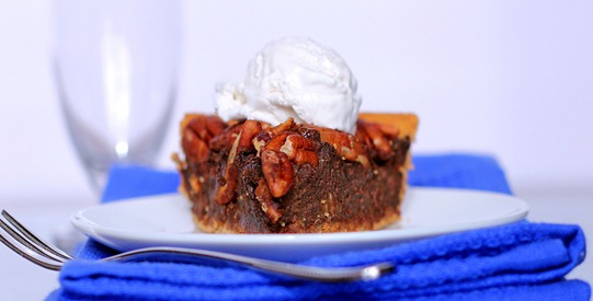 chocolate pecan pie