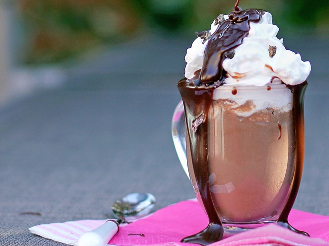 healthy hot chocolate