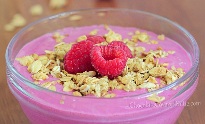 raspberry yogurt