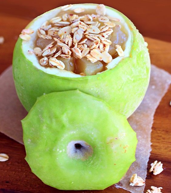 Baked Apples With Apple Pie Filling