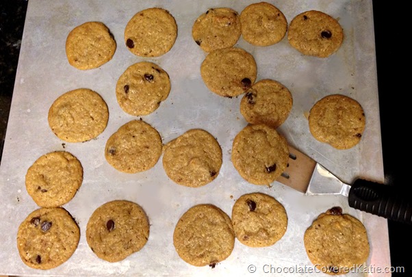 vegan chocolate chip cookies