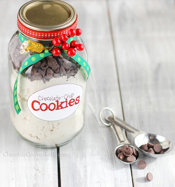 Chocolate Chip Cookie Mix in a Jar