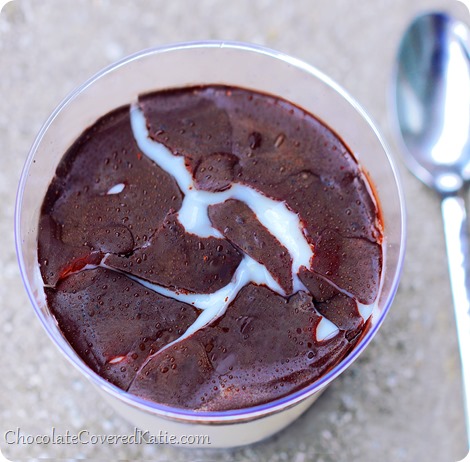 Chocolate Almond Joy Pudding