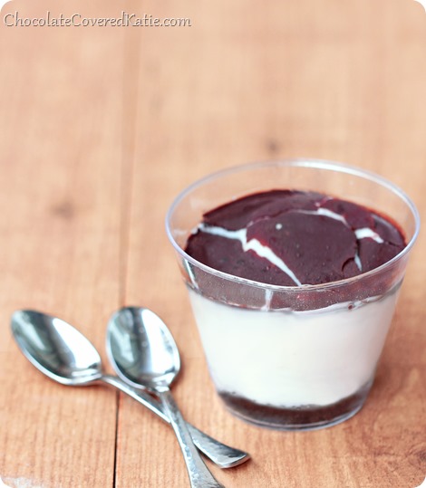 Chocolate Coconut Pudding Cups