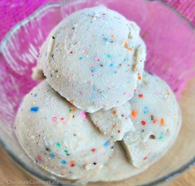 Cake Batter Ice Cream