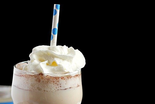 Healthy Eggnog Milkshake - The Oregon Dietitian