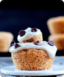 Cookie Dough Cupcakes: https://chocolatecoveredkatie.com/2014/08/06/chocolate-chip-cookie-dough-stuffed-cupcakes/