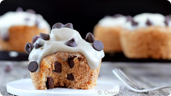 cookie dough cupcakes