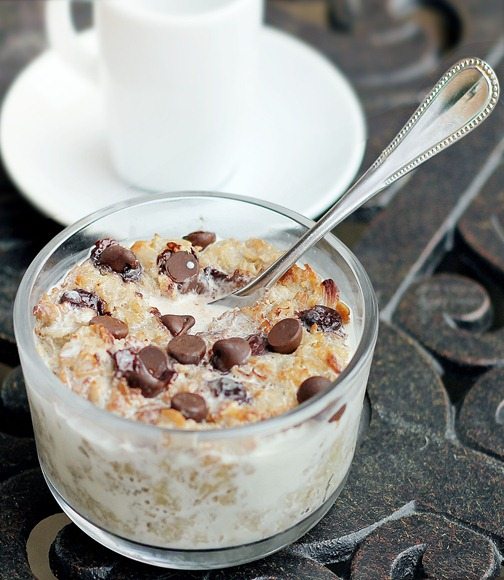 This recipe is a huge reader favorite on my website, with over 1,000 positive reviews from readers who have made the recipe. It tastes like eating a Mounds bar for breakfast. Highly recommended! https://chocolatecoveredkatie.com/2011/11/10/coconut-cookie-dough-oatmeal/ width=