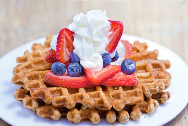 Easy Mini Waffles  THM FP, Low Fat, Low Carb - Oh Sweet Mercy